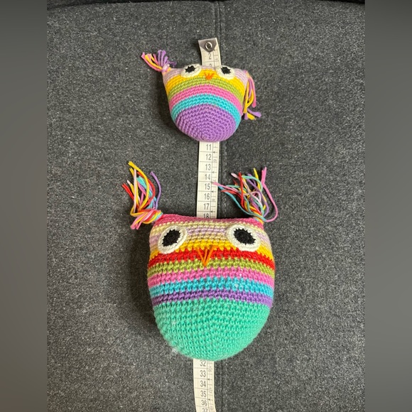 2 crochet owls - Picture 7 of 7